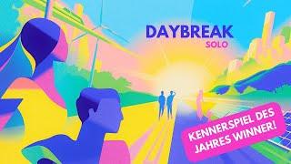 Daybreak | Kennerspiel des Jahres 2024 Winner! | Solo Board Game Tutorial and Playthrough