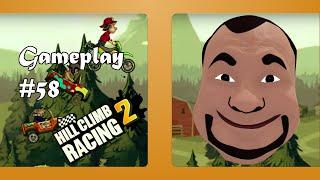 Hill Climb Racing 2 City Bus 1788 Meter Gameplay #58 myGameHeaven 