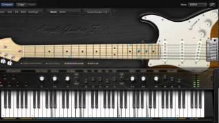 Fender Stratocaster Guitar Virtual Instrument Sound Demo Neck Ample Guitar AGF