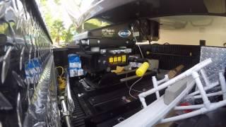 Demco Hijacker Autoslide 5th Wheel Hitch with MORryde pin box in action