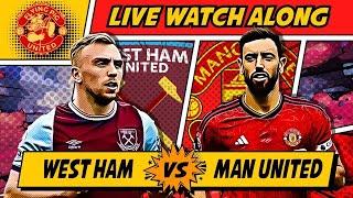 West Ham VS Manchester United 2-1 LIVE WATCH ALONG