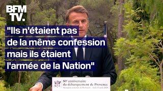 Le discours d'Emmanuel Macron lors du 80e anniversaire du débarquement en Provence