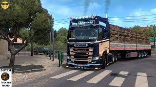 ETS2 Roy Lansdaal scania next gen R520  [1.37] ets 2 dutch trucker mario