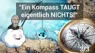 Finale! Kompasse taugen nichts?  Flacherdler Chnopfloch widerlegt von Astrophysiker | Teil 3/3