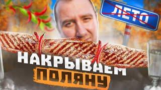 ЗАКРЫВАЕМ СЕЗОН   СТЕЙКИ НА ШАМПУРАХ | КАРТОФЕЛЬ