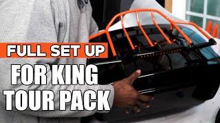 FULL KING TOUR PACK SET UP - Luggage Rack, Mounting Rack, Liner, And Lights [EASY TO INSTALL!]