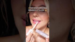 Milk makeup ODYSSEY purple shimmer lip gloss  #milkmakeup #lipgloss #glittermakeup #makeup