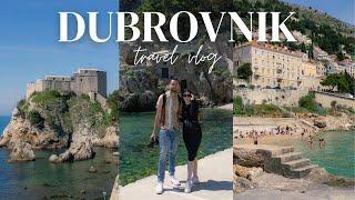 CROATIA TRAVEL VLOG: Dubrovnik old town city walls, beaches & Michelin star restaurant