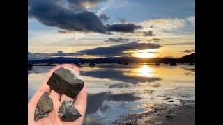 Finding Meteorites on a Not-So-Dry Lake