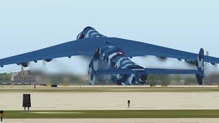 Takeoff of the World's Largest Planes in X-Plane 11 - Full Immersive Experience