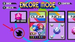 Sonic Mania Plus - Encore Save Select ~ Double Take (Sega Genesis Remix)