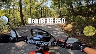 Honda XR 650 Kentucky Back Road Ride! (Early October)