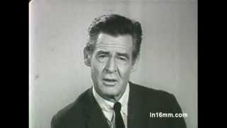 Robert Ryan PSA for Religious Overseas Aid 1966 Spring Campaign