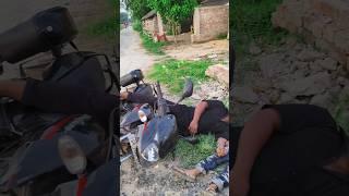 Bike accident  #tiktok #shorts #sad #shortvideo