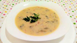 Mushroom soup in a way you have never seen!