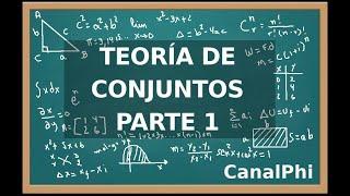 Teoría de Conjuntos. Parte 1. Definición, notación y determinación de conjuntos.