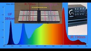 Top quantum board 255w управление спектрами R 660nm UF 385nm IR 730nm для чего нужны и как работают