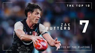 "He loves getting underneath the opposition's skin"  | AFL Top 10 | Zak Butters | Fox Footy