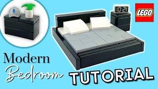 Modern LEGO Bedroom Furniture! Tutorial