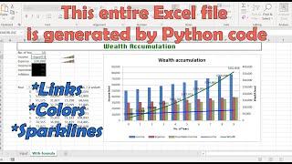 Use Python Xlsxwriter To Create Excel Formulas And Links (Part 2)