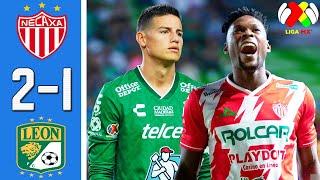 Necaxa vs Club Leon 2-1 Resumen Y Goles COMPLETO | Liga MX 2025 Jornada 12