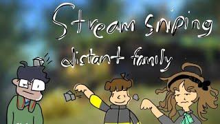 sister and me stream sniping my cousin in ff14