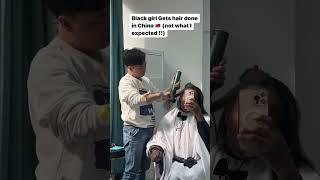 BLACK GIRL GIRL HAIR DONE IN CHINA  (NOT WHAT I EXPECTED!!!)