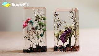  DIY. Dried Flowers in Resin 