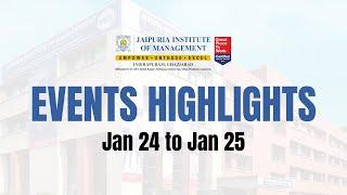 Jaipuria MBA Ghaziabad | Events Highlights 2024-25 | Celebrating Excellence & Innovation