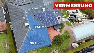 How to measure roof surfaces live from the air? (DJI Matrice 4 Thermal)