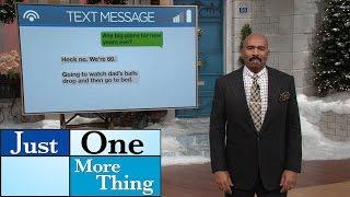 Hilarious Holiday Autocorrect Fails || STEVE HARVEY