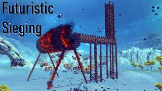 Making a Minigun in Besiege