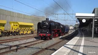 VSM 50307 vertrekt met toeter concert uit station Zutphen!