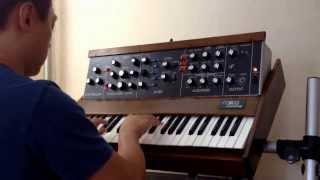 Superstition Riff on Minimoog Model D