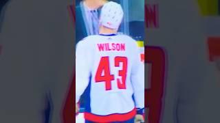 Wilson gets some #epic Love 🫶 Washington Capitals #nhl #viral