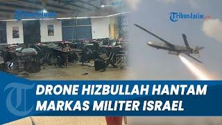 DRONE MIRSAD HIZBULLAH! Tembus Iron Dome Israel Lagi, Tewaskan 4 Tentara IDF