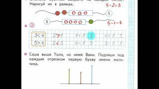 Математика 1 класс по рабочей тетради Моро, Волкова стр 18