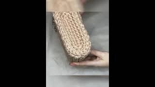 Обзор Клатч из полиэфирного шнура