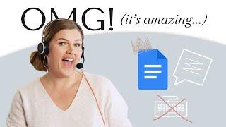 Master the art of Google Docs Voice Typing (speech-to-text demo inside!)