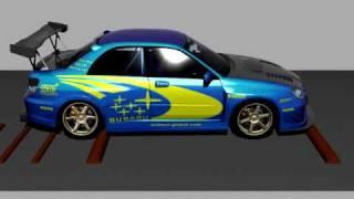 Rigged Subaru STI