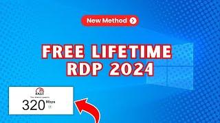 Lifetime RDP Server Using GitHub | Tutorial