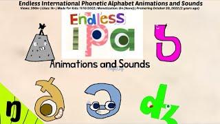 Endless International Phonetic Alphabet - Animation and Sounds (MOST POPULAR VIDEO)