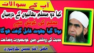 Jhoot Bona kab jaiz hae Hadees ki roshni mae by @peermuftiakhtarhussainoffi5896