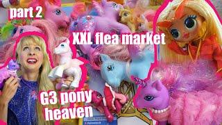 XXL flea market toy hunting - G3 My little Pony, LOL OMG, Polly Pocket, Puppy Dog Tails - part 2