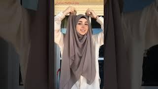 Hijab tutorial 2023 new hijab styling @Thestyleinsider.