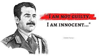 Quotes Of Saddam Hussain That Speak Unknown Truth