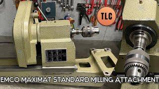 Emco Maximat Standard Fräsaufsatz Fräseinheit Milling Attachment