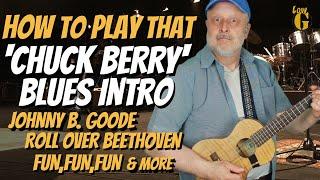 ROCK that UKULELE: Beethoven's Roll Over Intro for JOHNNY B.GOODE