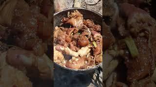 Outdoor Cooking Jamaica + Off Grid Living #shortsfeed #food #outdoorcooking #foodie