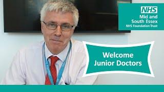 Junior doctors are warmly welcomed